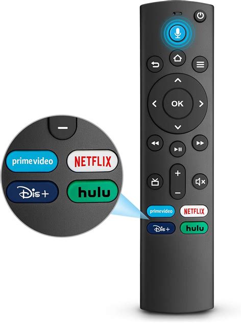 Voice Remote For Fire Stick Remote Replacement Compatible With Fire