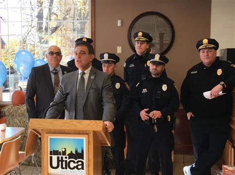 Utica Police Announce Community Outreach Team