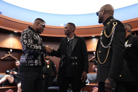 Israel Adesanya Joins Conor Mcgregor To Observe Fury Vs Ngannou