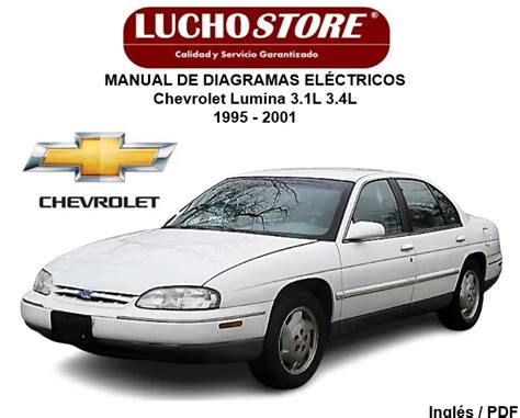 Manual de Diagramas Chevrolet Lumina 3 1L 3 4L Eléctricos 1995 2001