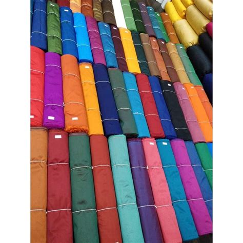 Plain 36 Inch Cotton Silk Fabric GSM 80 Gsm At Rs 55 Meter In