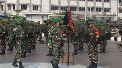 Pangdam Siliwangi Lepas Prajurit Pasukan Setan Ke Papua