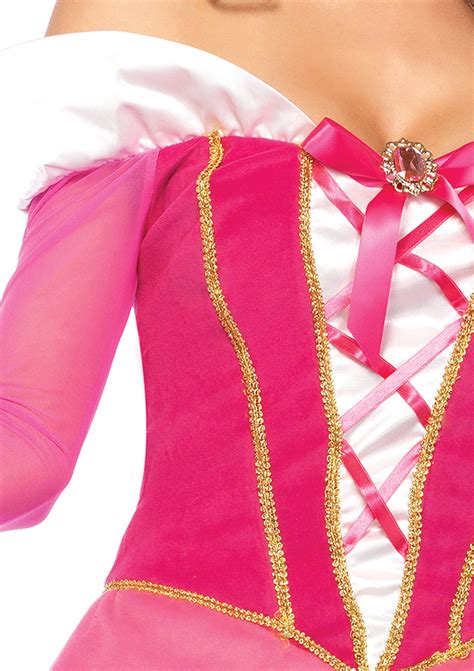 Disney Womens Princess Aurora Costume Pink Small Details Could Be