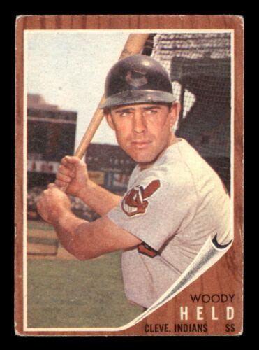 1962 Topps Baseball 215 Woody Held Gd E1 Ebay