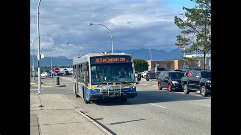 TransLink 2009 NovaBus LFS 9583 On Route 412 Bridgeport Station YouTube