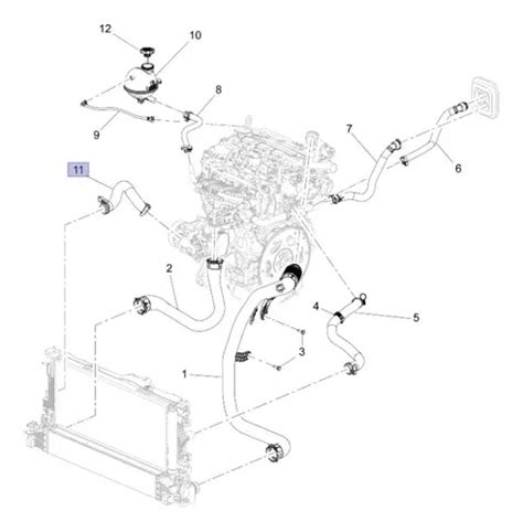 Manguera Salida Radiador Chevrolet Onix L L A Env O Gratis