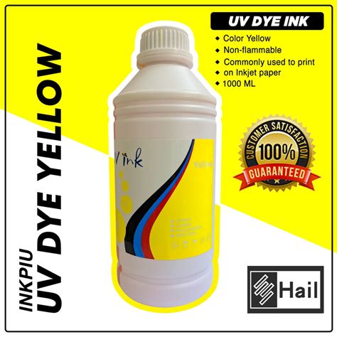 UV DYE INK Universal Dye Ink 1000ml INKPIU 1 Liter Refill Ink C M Y K