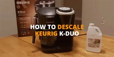 How To Descale Keurig K Duo A Complete Guide Espressorivo