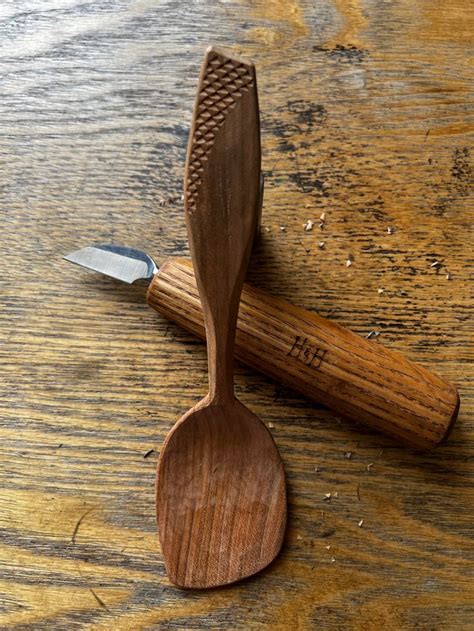 Chip Carved Eating Spoon In 2024 Hand Carved Wooden Spoons Hand