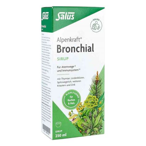 Alpenkraft Bronchial sirup Salus 250 ml günstig bei apo