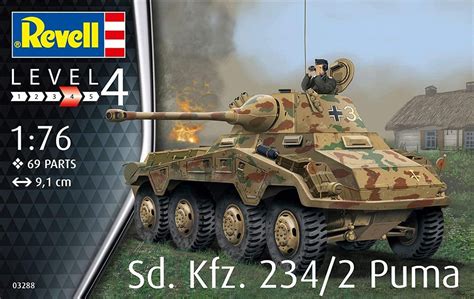 Revell Sd Kfz Puma Scale Model