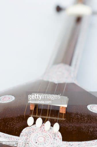 Closeup Of A Sitar High Res Stock Photo Getty Images