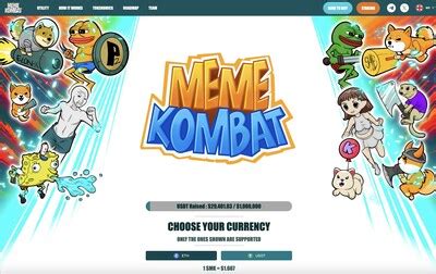 Is New Crypto Presale Meme Kombat The Next 100x Stake To Earn Gaming