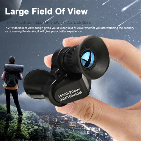 Compact Monocular Telescopes Portable Handheld Monocular With Bak