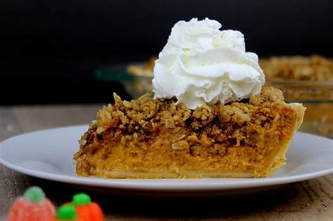 Pumpkin Pecan Streusel Pie Dinner Then Dessert