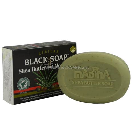 Buy Original Madina African Black Soap Shea Butter And Aloe Vera Bran