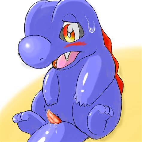 Rule 34 Blush Color Feral Male Male Only Nude Penis Pokemon Sitting Solo Tagme Totodile 1012829