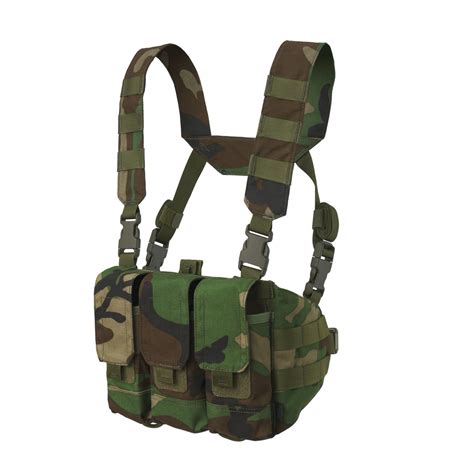 Helikon-Tex CHICOM Chest Rig Cordura US WOODLAND | Army surplus ...