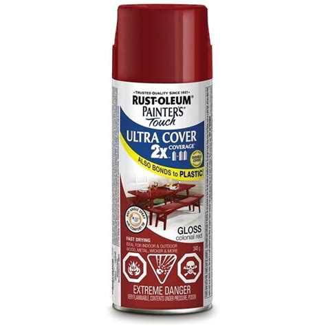 Rust Oleum Paint In Colonial Red Front Door Colors Red Paint Colors Hot Sex Picture