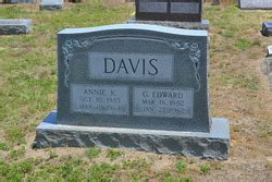 George Edward Davis 1882 1962 Find A Grave Memorial