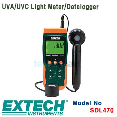 Extech Sdl Uva Uvc Light Meter Datalogger