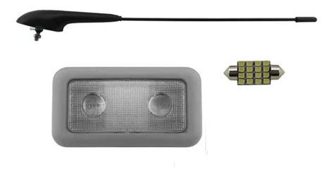 Lanterna Teto Central Fiat Uno Vivace Cinza Antena Lampada Mercadolivre