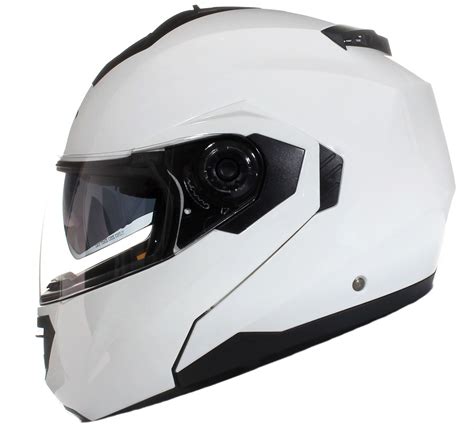 MODULAR Flip Up Front Helmet DOUBLE Visor MOTORCYCLE Motorbike Colour