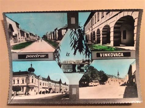 STARA RAZGLEDNICA VINKOVCI POZDRAV IZ VINKOVACA 1965