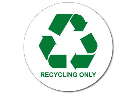 Recycling Symbol Sticker Recycle Symbol Sticker Recycling Symbol Stickers Hhh