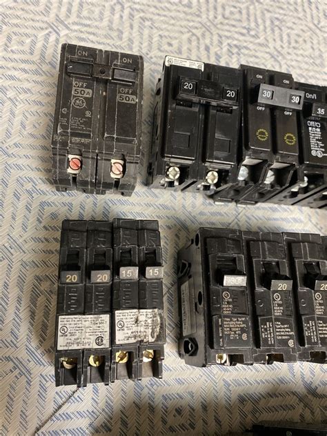 New Lot Of 26 Breakers Murray Square D Mp130 Br120 Chq230 Qo120pdfc Etc Ebay