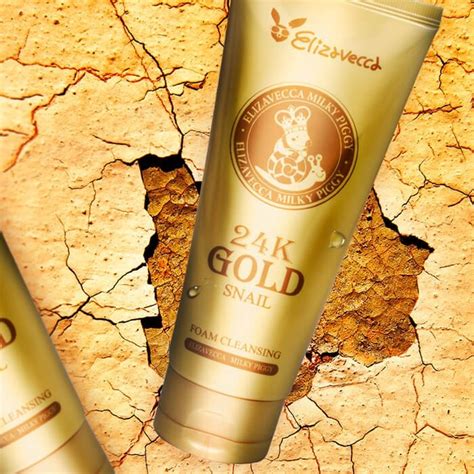 Очищающая пенка Elizavecca 24K Gold Snail Cleansing Foam – купить в ...