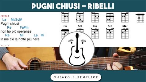 Pugni chiusi - Chitarra Accordi Chords - Chordify