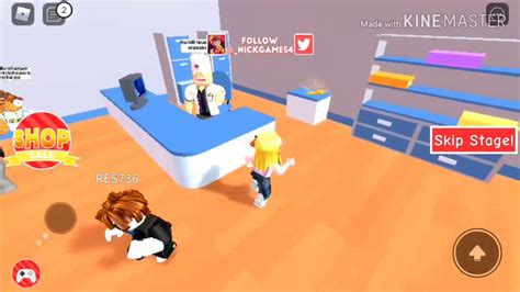 Kabur Guys Dari Dokter Gigi Gila Roblox Indonesia Youtube