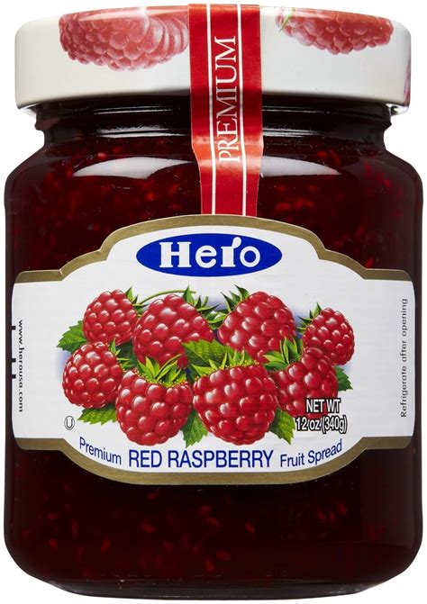 Amazon Hero Red Raspberry Premium Fruit Spread 12 Ounce Grocery