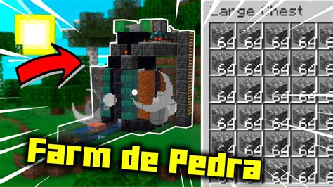 Farm De Pedra AutomÁtica E Afk Minecraft 1 19 Youtube