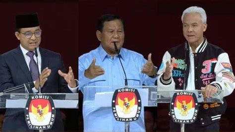 Hasil Real Count Pilpres 2024 Dari KPU Data Masuk 59 836 TPS Prabowo