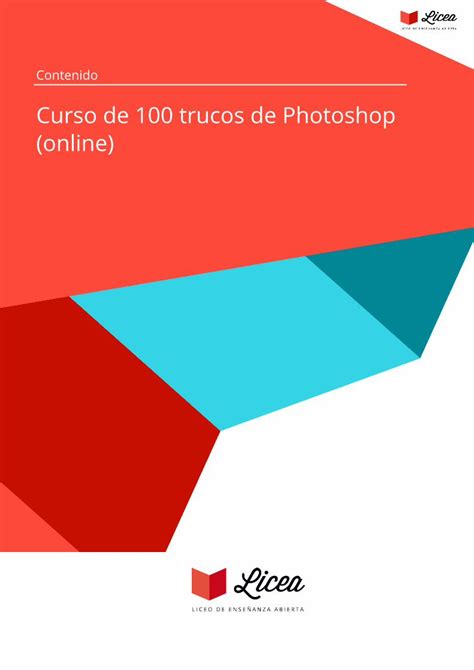 Pdf Curso De Trucos De Photoshop Online Curso Trucos De