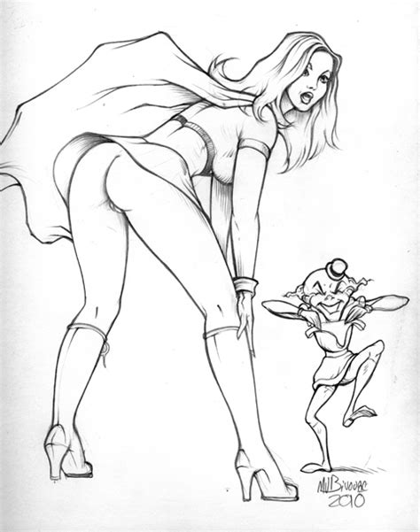 Supergirl And Mr Mxyzptlk By MJBivouac Hentai Foundry
