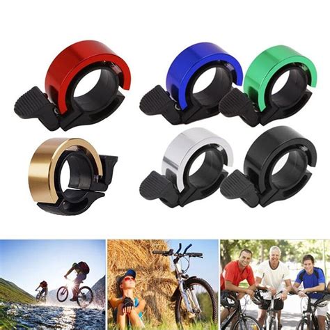 Dual Ring Bicycle Bell Aluminum Alloy Mtb Bike Safety Warning Alarm Cycling Handlebar Bell Ring