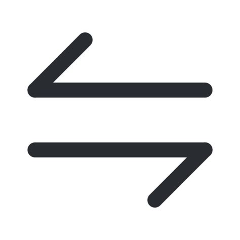 Arrow Swap Horizontal User Interface Gesture Icons