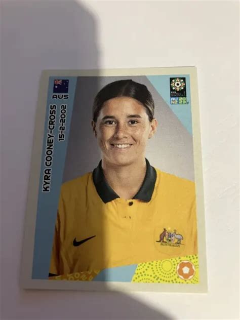 PANINI WOMEN S World Cup 2023 Official Sticker Kyra Cooney Cross