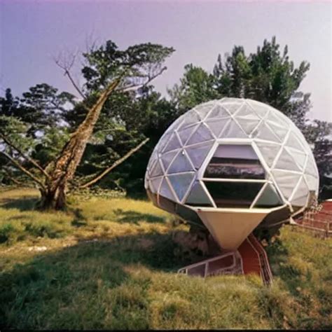 Futuristic Geodesic Pod Dwelling By Buckminster Fuller Stable