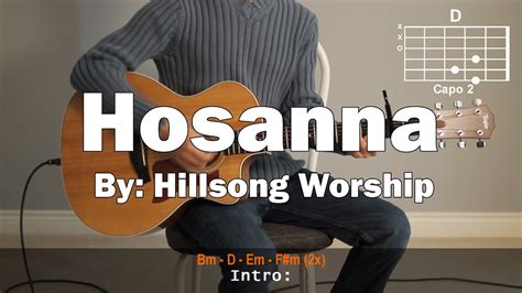 Hillsong Worship Hosanna Cover With Guitar Chords Lesson YouTube