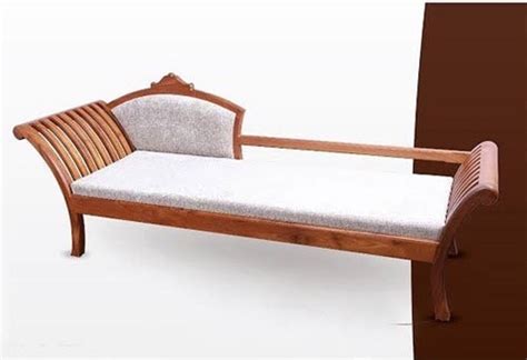 Simple Diwan Cot Teak Wood Chaise Lounger Atelier Yuwa Ciao Jp