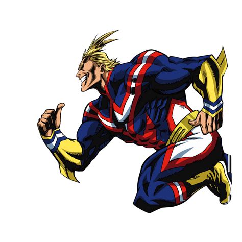 All Might Render 7 By Techno3456 On Deviantart