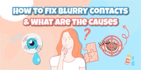 How To Fix Blurry Contacts In 4 Effective Ways And Know The Causes