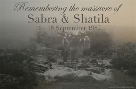 Remembering Sabra and Shatila: On massacres, atrocities and holocausts ...