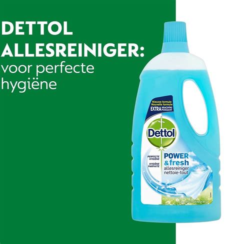 Dettol Power And Fresh Allesreiniger Katoenfris 1 Liter