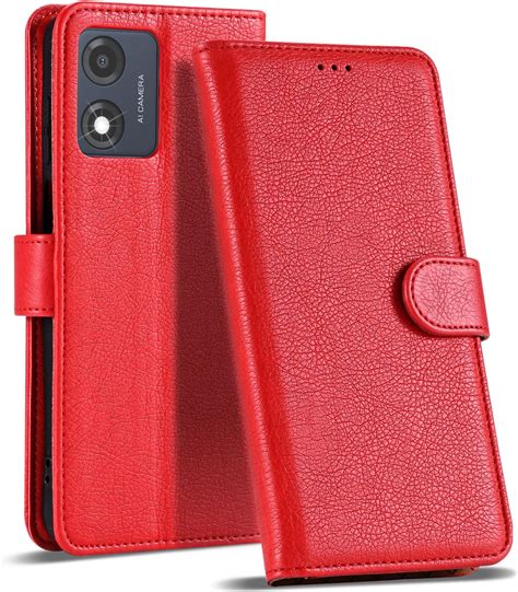 Case Collection F R Motorola Moto E H Lle Premium Qualit T Leder