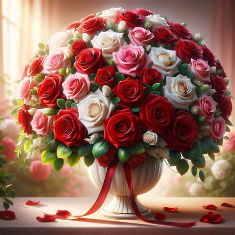 Big Bouquet of Roses For Valentine's Day 2024 » Belconi.com.my